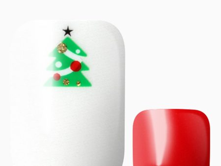 Christmas Glam (Transparent Pedicure) Online now