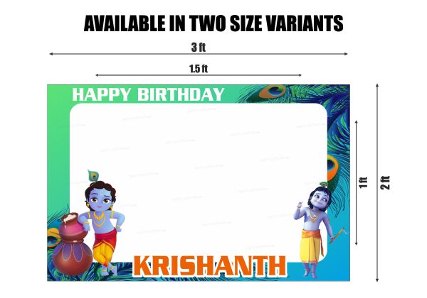 Little Krishna Theme Photobooth Online Hot Sale