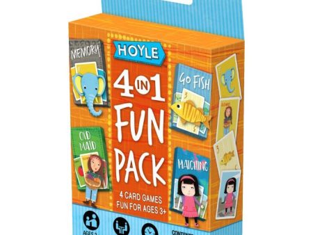 Hoyle Playing Card Game: 4 in 1 Fun Pack For Sale