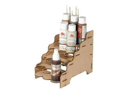 Broken Token - Modular Paint Rack - Half - 35mm Pot Bottles For Sale