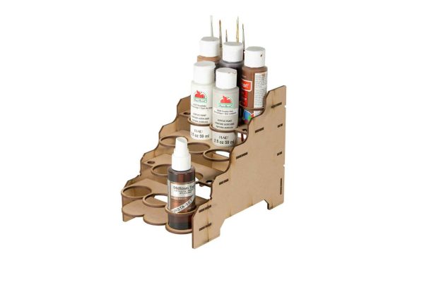 Broken Token - Modular Paint Rack - Half - 35mm Pot Bottles For Sale