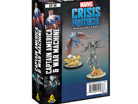 Marvel: Crisis Protocol - Captain America and War Machine Character Pack on Sale