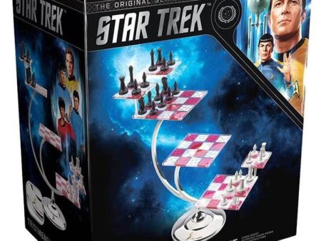 Star Trek Tridimensional Chess Set Hot on Sale