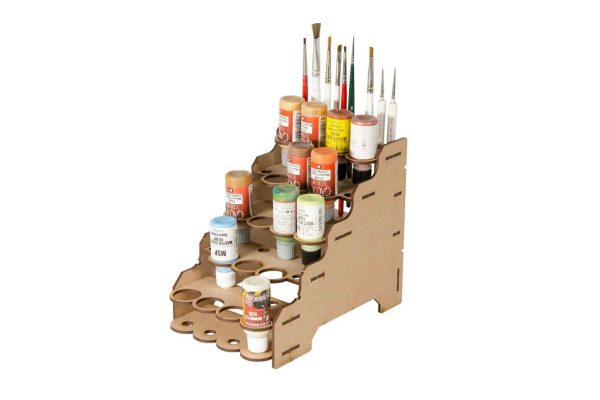 Broken Token - Modular Paint Rack - Half - 26mm Dropper Style Bottles Online Hot Sale