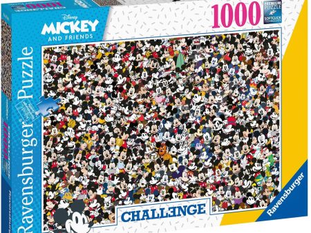 Puzzle - Ravensburger - Challenge Puzzle: Disney Mickey Multi-Coloured (1000 Pieces) For Cheap