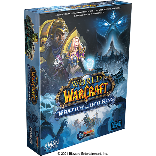 World of Warcraft: Wrath of the Lich King - a Pandemic System Board Game For Discount