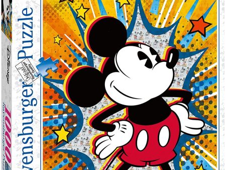 Puzzle - Ravensburger - Disney Retro: Mickey Mouse (1000 Pieces) For Cheap